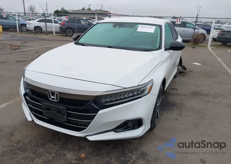 2021 Honda Accord Sport Special Edition from USA, damaged, VIN 1HGCV1F49MA023762